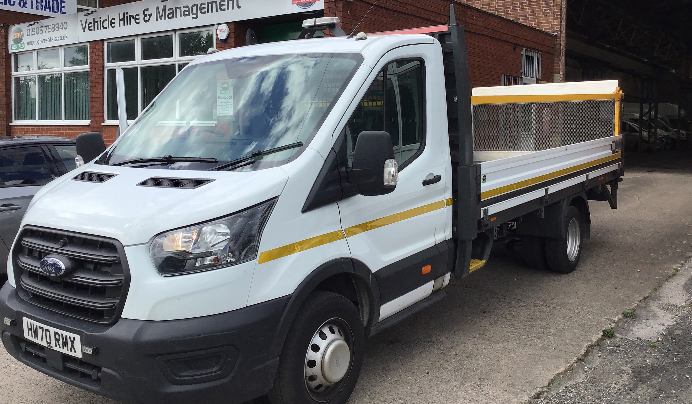 3.5T GVW chassis Chapter 8 compliant highways