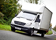 7500kg GVW Day-Cab Chassis Box Van with Tail-lift Hire